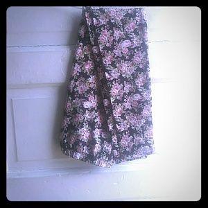 Forever 21 floral leggings